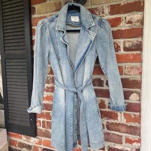 Vici denim blazer dress